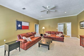 Cozy College Station Home with Patio and Fireplace